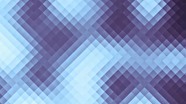 抽象的なピクセルの背景を点滅させます ランダムな小さな正方形 映像のループ — ストック動画