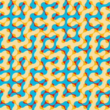 Kusursuz geometrik soyut desen. Geometrik kesişim damlası elementleri. Vektör resmi.