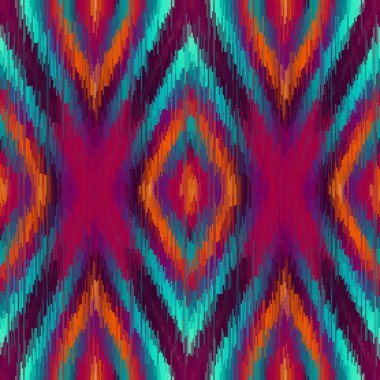 Soyut, dikişsiz fayanssız desen. Grunge soyut grunge vintage deseni. Kabile usulü. Vektör resmi.