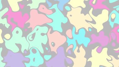 4k 'lık soyut döngü videosu. Döngü oynatmak için kusursuz soyut dalgalı psikedelik arkaplan. Dalgalı yüzey.