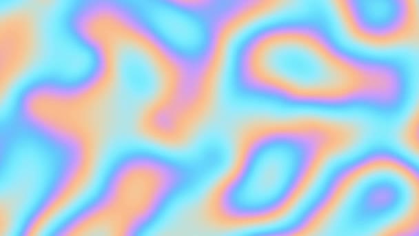 Abstraktes Verschwommenes Defokussiertes Looping Video Nahtloser Farbverlauf Hintergrund Für Die — Stockvideo