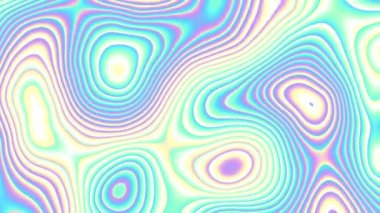 4k 'lık soyut döngü videosu. Döngü oynatmak için kusursuz soyut dalgalı psikedelik arkaplan. Dalgalı yüzey.