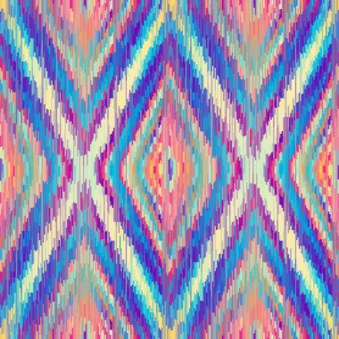 Soyut, dikişsiz fayanssız desen. Grunge soyut grunge vintage deseni. Kabile usulü. Vektör resmi.