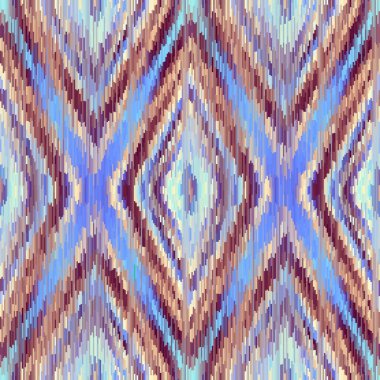 Soyut, dikişsiz fayanssız desen. Grunge soyut grunge vintage deseni. Kabile usulü. Vektör resmi.