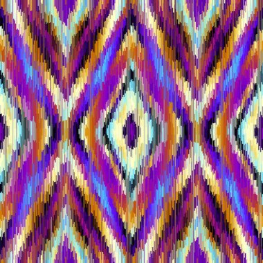 Soyut, dikişsiz fayanssız desen. Grunge soyut grunge vintage deseni. Kabile usulü. Vektör resmi.