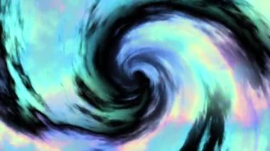 Devamlı dönen fütüristik spiral. Kusursuz 4K döngü görüntüsü. Soyut sarmal.