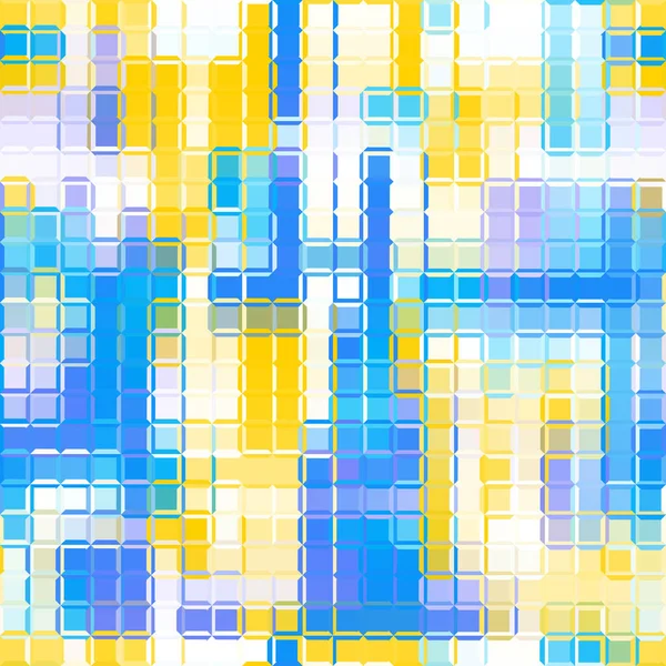 低倍型无缝几何抽象图案 具有玻璃效应的随机抽象点 矢量图像 玻璃马赛克图案 — 图库矢量图片