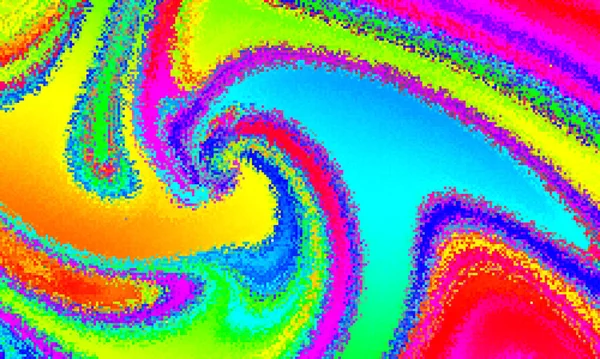 迷幻的迷幻背景情调的重叠效果矢量图像 Wavy Grunge Background — 图库矢量图片