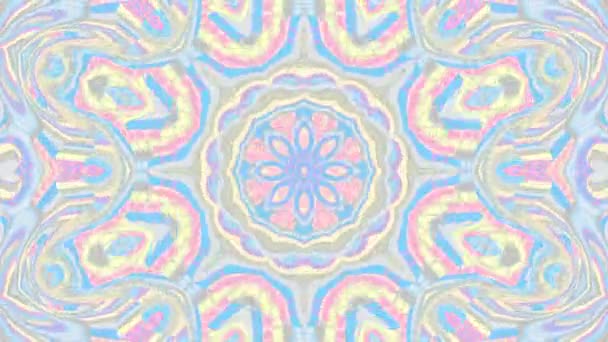 Ornate Mandala Buclă Fundal Ornament Rotund Transformare Fără Sudură Looping — Videoclip de stoc