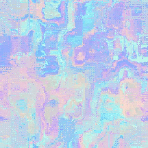 Abstract Seamless Pattern Imitation Grunge Glitch Texture Geometric Suprematism Image — Stockvektor