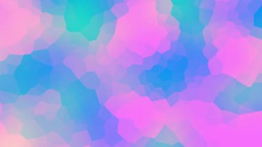 Parlak tablo pikselleri arkaplanı. Soyut mozaik cam yüzey. 4k Döngü Görüntüsü.