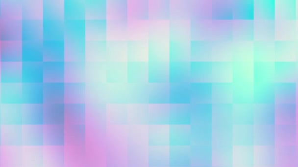 Piscando Fundo Pixels Tabstract Superfície Vidro Abstrato Mosaico Looping Footage — Vídeo de Stock