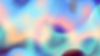 Abstract blurred defocused looping video. 4k Seamless gradient background for loop playback.