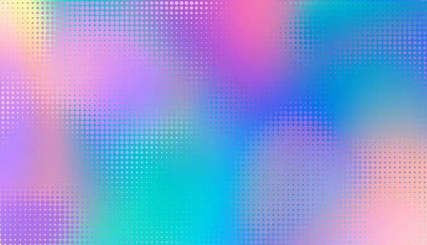 Abstrakter Defokussierter Horizontaler Hintergrund Mit Pop Art Halbtonpunkten Weicher Farbverlauf — Stockvektor