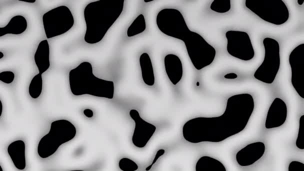 Vidéo Abstraite Boucle Fond Psychédélique Ondulé Abstrait Sans Couture Pour — Video