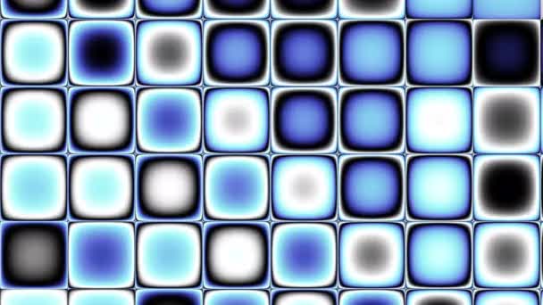 Abstract Looping Video Seamless Abstract Geometric Polka Dot Small Squares — Vídeos de Stock
