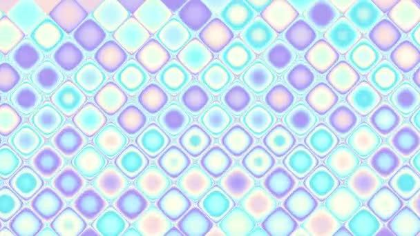 Abstract Looping Video Seamless Abstract Geometric Polka Dot Small Squares — Video Stock