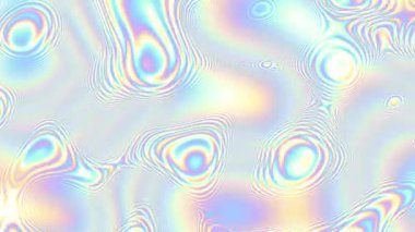4k 'lık soyut döngü videosu. Döngü oynatmak için kusursuz soyut dalgalı psikedelik arkaplan. Soyut sıvı yüzey.