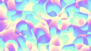 4k 'lık soyut döngü videosu. Döngü oynatmak için kusursuz soyut dalgalı psikedelik arkaplan. Soyut döngü hareketli arkaplan.