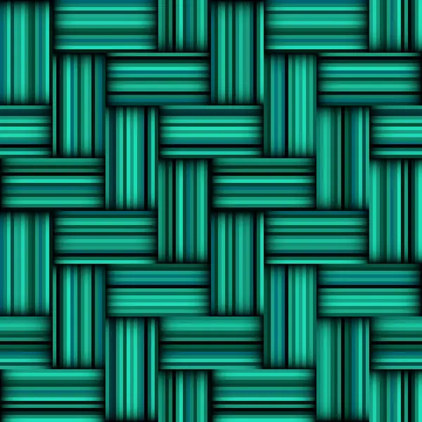 Naadloos Vectorpatroon Tegel Visgraat Geometrisch Patroon Emerald Groene Malachiet Kleuren Stockvector