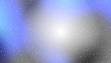 Gökyüzü, yoğun kar yağışı, farklı şekil ve formlarda kar taneleri, kar yığınları. Kış manzarası, yağan Noel yağmurları güzel kar. vektör.