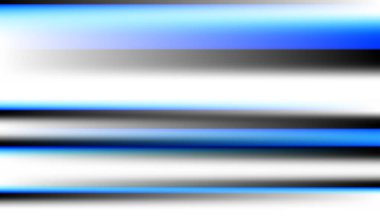 Yatay pürüzsüz bulanık çizgileri olan soyut odaklanmış yatay arkaplan. Herhangi bir tasarım için yumuşak eğimli arkaplan. Vektör deseni.