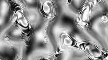 4k 'lık soyut döngü videosu. Döngü oynatmak için kusursuz soyut dalgalı psikedelik arkaplan. Sıvı dokulu arkaplan