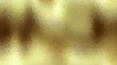 4k 'lık soyut döngü videosu. Soyut altın doku. Parlak altın cam arka plan