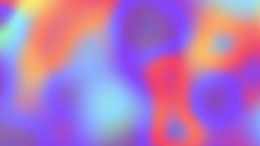 Abstract blurred defocused looping video. 4k Seamless gradient background for loop playback.