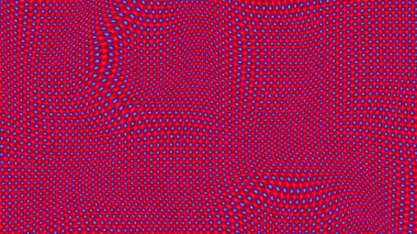 Animasyon teknolojisi karanlık arka plan rastgele noktalar ve ızgara 4K. Görüntü döngüsü