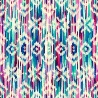 Soyut, dikişsiz fayanssız desen. Grunge soyut grunge vintage deseni. Kabile usulü. Vektör resmi.