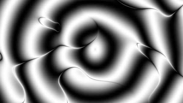 Círculos Animados Abstratos Loop Sem Costura Círculos Concêntricos Imagens — Vídeo de Stock