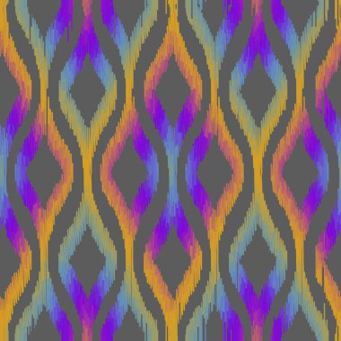 Soyut, dikişsiz fayanssız desen. Grunge soyut grunge vintage deseni. Kabile usulü. Vektör resmi.