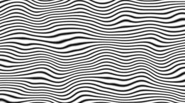 4k 'lık soyut döngü videosu. Döngü oynatmak için kusursuz soyut dalgalı psikedelik arkaplan. Dalgalı yüzey.