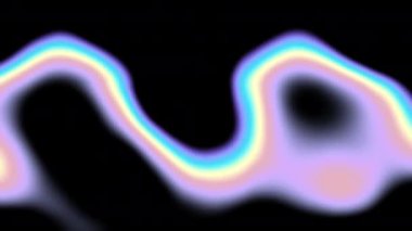 4k 'lık soyut döngü videosu. Döngü oynatmak için kusursuz soyut dalgalı psikedelik arkaplan. Dalgalı yüzey.