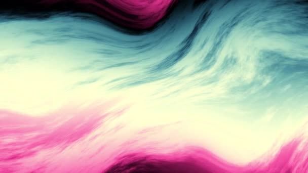Абстрактное Петляющее Видео Бесшовный Абстрактный Волнистый Психоделический Фон Воспроизведения Цикла — стоковое видео