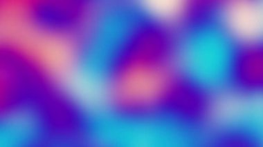 Abstract blurred defocused looping video. 4k Seamless gradient background for loop playback.