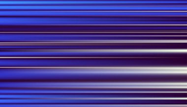 Karanlıkta soyut mavi ışık izleri, hareket bulanıklığı etkisi