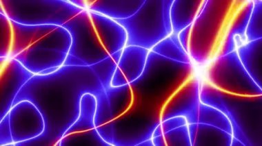 Soyut arkaplan döngüsü 4k video. Kusursuz soyut Enerji Teknolojisi arkaplanı taşıyor.