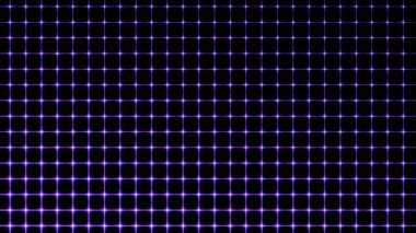 Teknoloji dijital dalga arkaplan kavramı. Parlak çizgileri olan güzel hareket eden noktalar. Siber ya da teknoloji geçmişi.