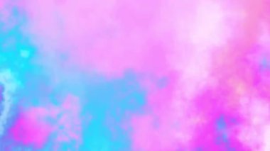 4k 'lık soyut döngü videosu. Döngü oynatmak için kusursuz soyut dalgalı psikedelik arkaplan. Dalgalı yüzey. Bulutlu nebula arka planı. Doğal retro renkler.