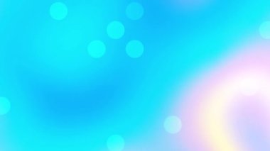 Soyut holografik gökkuşağı animasyonu. 4K döngü hareketi grafiği. Bokeh etkisi