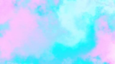 4k 'lık soyut döngü videosu. Döngü oynatmak için kusursuz soyut dalgalı psikedelik arkaplan. Dalgalı yüzey. Bulutlu nebula arka planı. Doğal retro renkler.