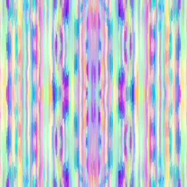 Bulanık dalgalı ve pürüzsüz desen. Kova etkisi, kıyı şeridi duvar kağıdı arka planı için boho moda kumaşı. Bulanık eğimli döşeme kumaşlı şerit.