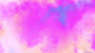 4k 'lık soyut döngü videosu. Döngü oynatmak için kusursuz soyut dalgalı psikedelik arkaplan. Dalgalı yüzey. Bulutlu nebula arka planı. Doğal retro renkler.