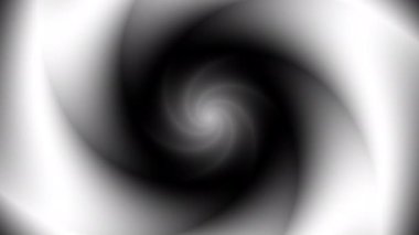 Devamlı dönen fütüristik dalgalı spiral 4k. Kusursuz döngü görüntüsü. Soyut sarmal.