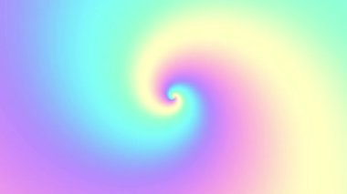 Devamlı dönen fütüristik dalgalı spiral 4k. Kusursuz döngü görüntüsü. Soyut sarmal.