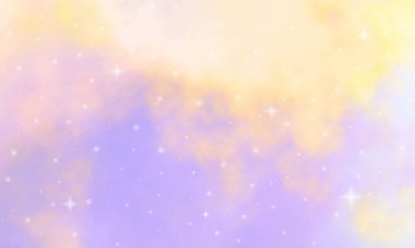 Işıltılı degrade arka plan hologram efekti ve sihirli ışıklar. Holografik soyut fantezi zemin peri parıldıyor ile altın yıldız ve şenlikli bulanıklaştırır