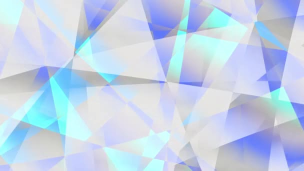アニメーショングラデーション幾何学形状をループする光企業の抽象的な背景 4Kループ映像 — ストック動画