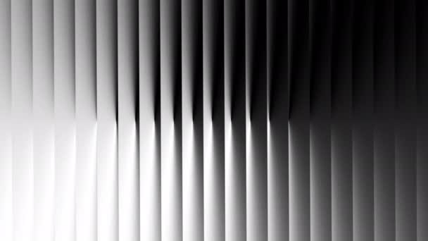 Boucle Monochrome Abstraite Lignes Verticales Fond — Video